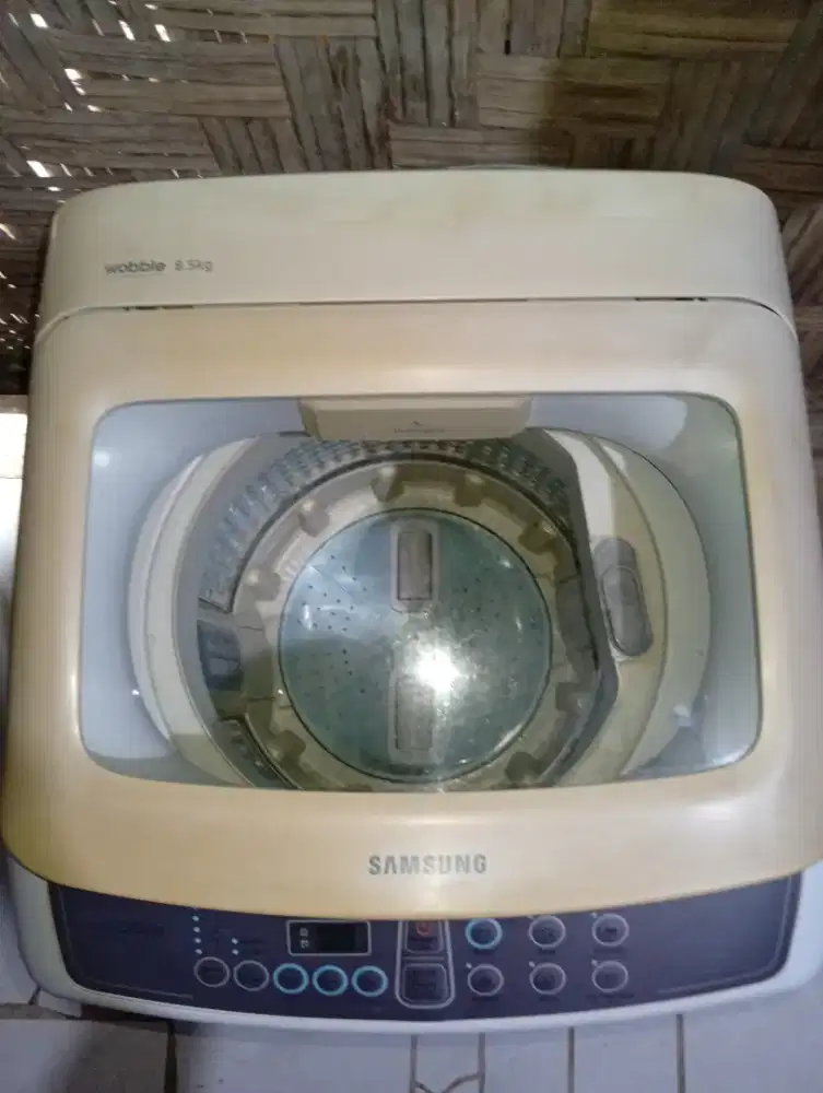 Jual mesin cuci otomatis merk samsung wobble kapasitas 8,5kg(original)
