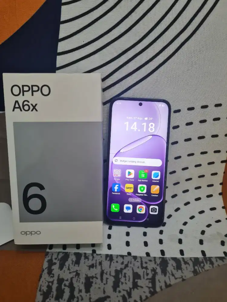 Oppo a6× 6/256 masih ada garansi