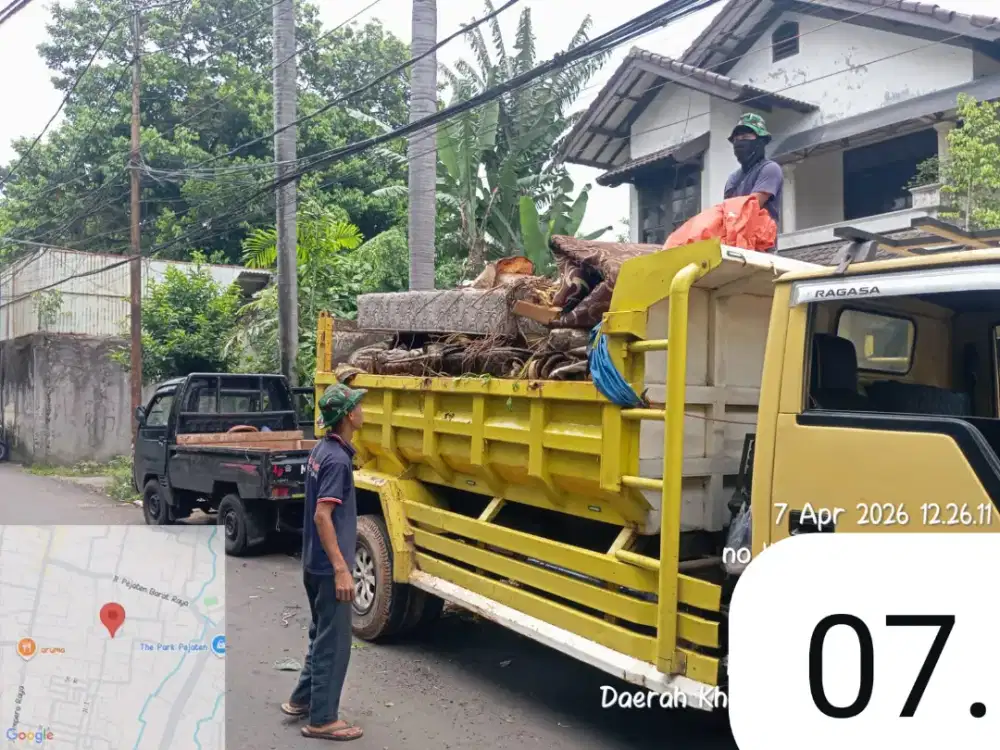 tanah urugan murah sampah proyek