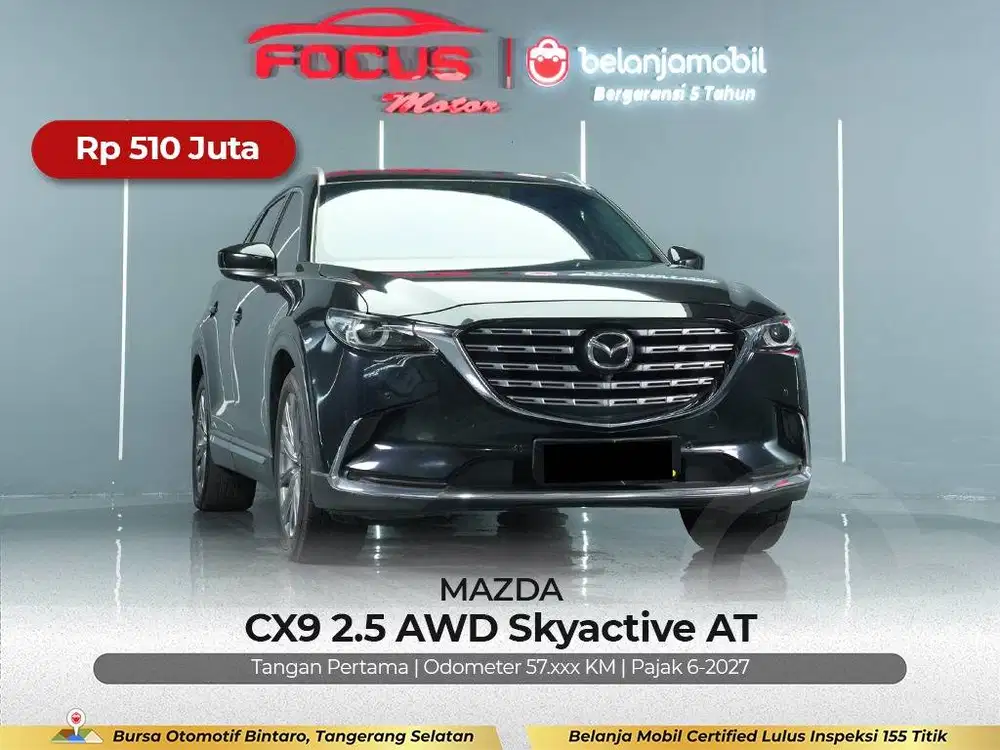 [ AWD - GARANSI 5TH ] Mazda CX9 CX-9 CX 9 2.5 Skyactive 2023/2024