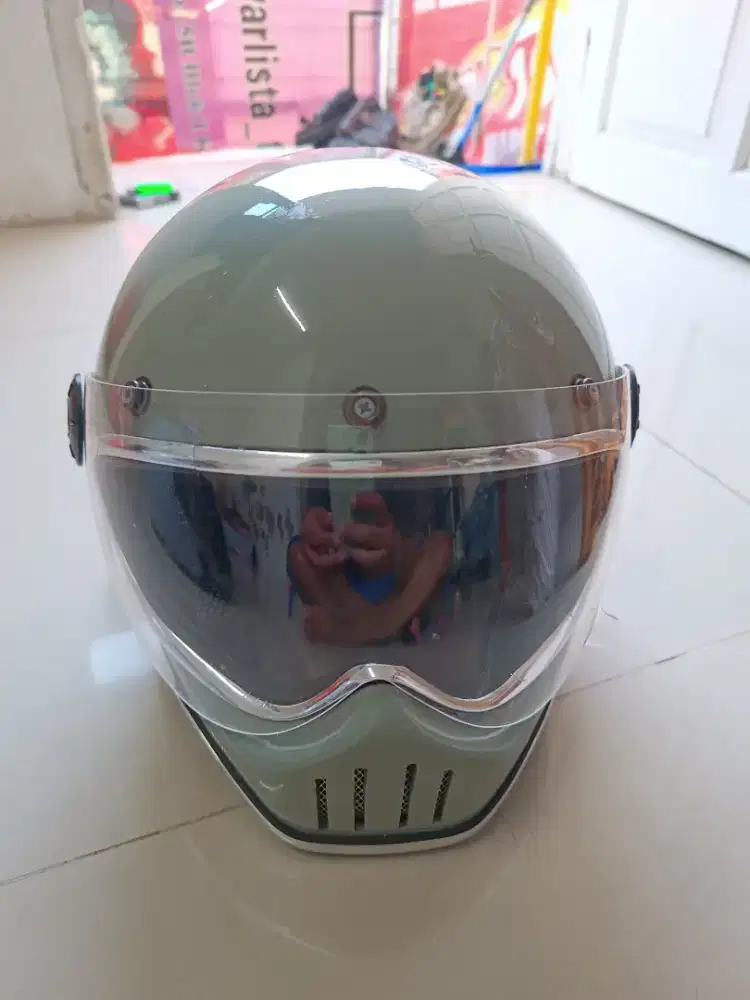 Helm Cakil belum pernah dipake
