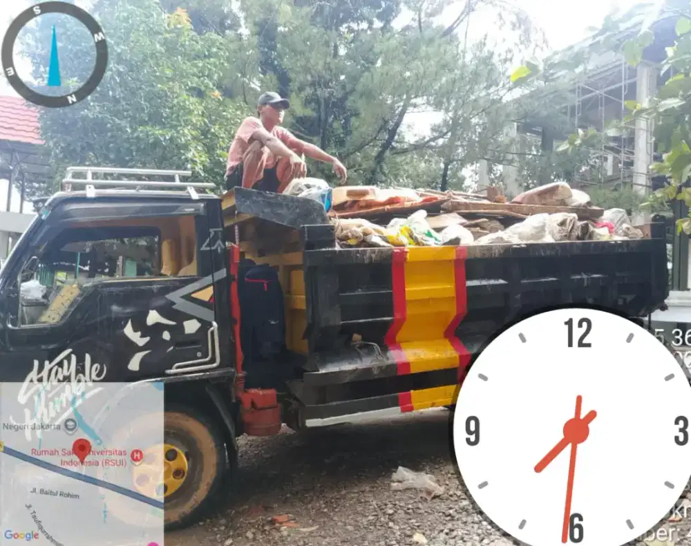 puing urugan mobil puing barang bekas