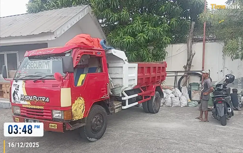 puing bagus untuk urugan mobil sampah