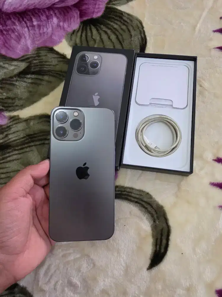 iphone 13 pro max 256gb resmi bea cukai,imei udh terdaftar bea cukai