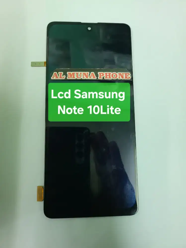 Lcd Samsung Note 10 Lite  Original cabutan gratis pasang