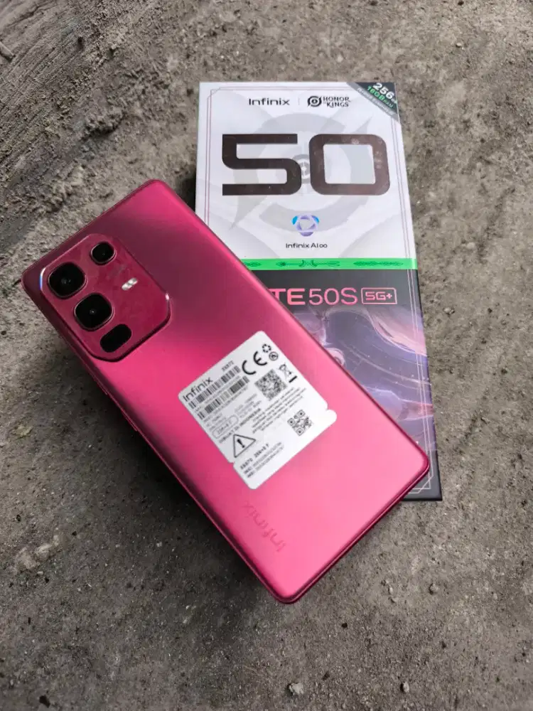 Infinix Note 50S 8/256gb red burgundy