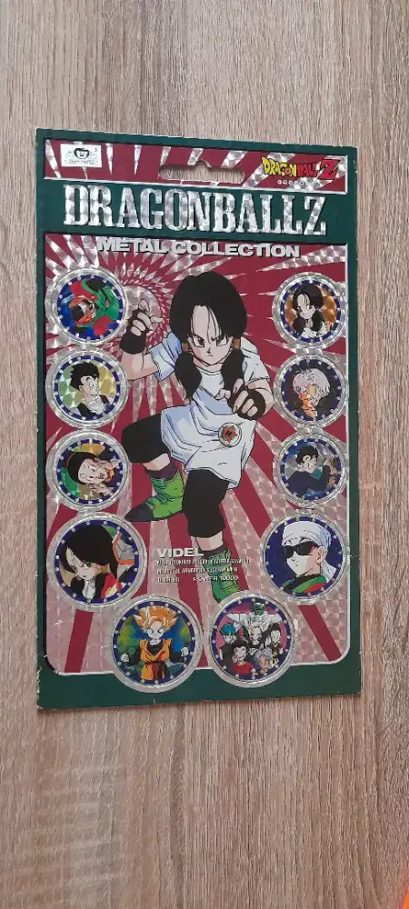 Dragon ball z metal collection tazos