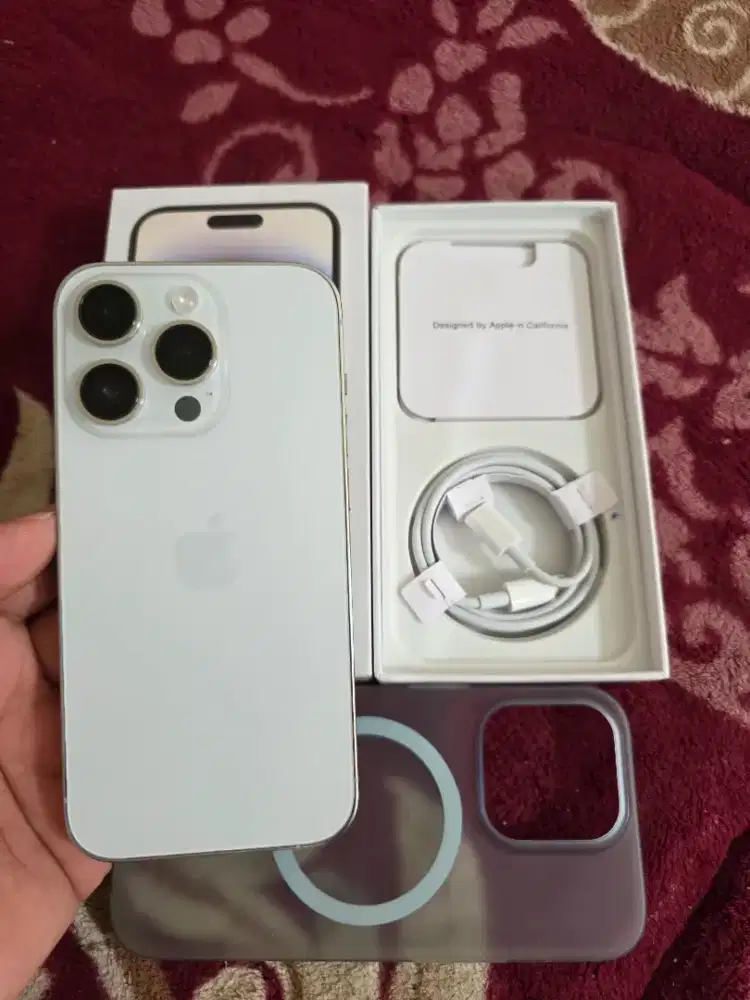 iPhone 14 pro 128gb mulus like new,lengkap fulset,istimewa