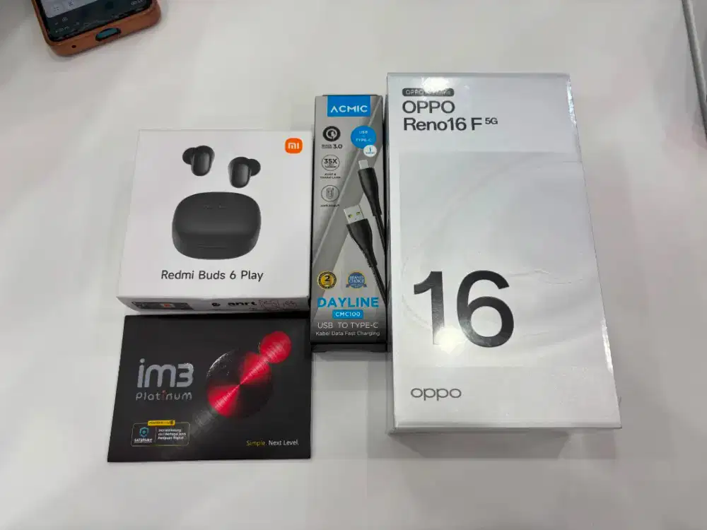 CHASBACK BESAR BESARAN DARI PRODUK OPPO RENO 16F 5G 8/256GB