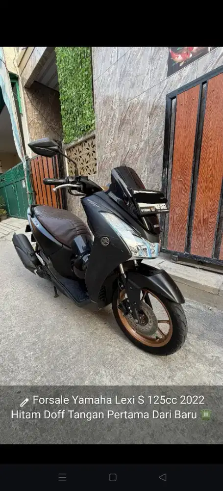 YAMAHA LEXI 125CC S KEYLES 2022