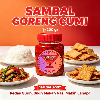 Sambal Goreng Cumi Asoy 200 gr