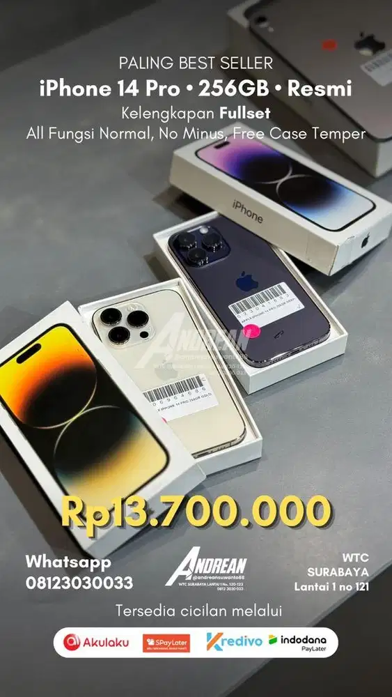 Second Iphone 14 Pro 256gb Ibox
