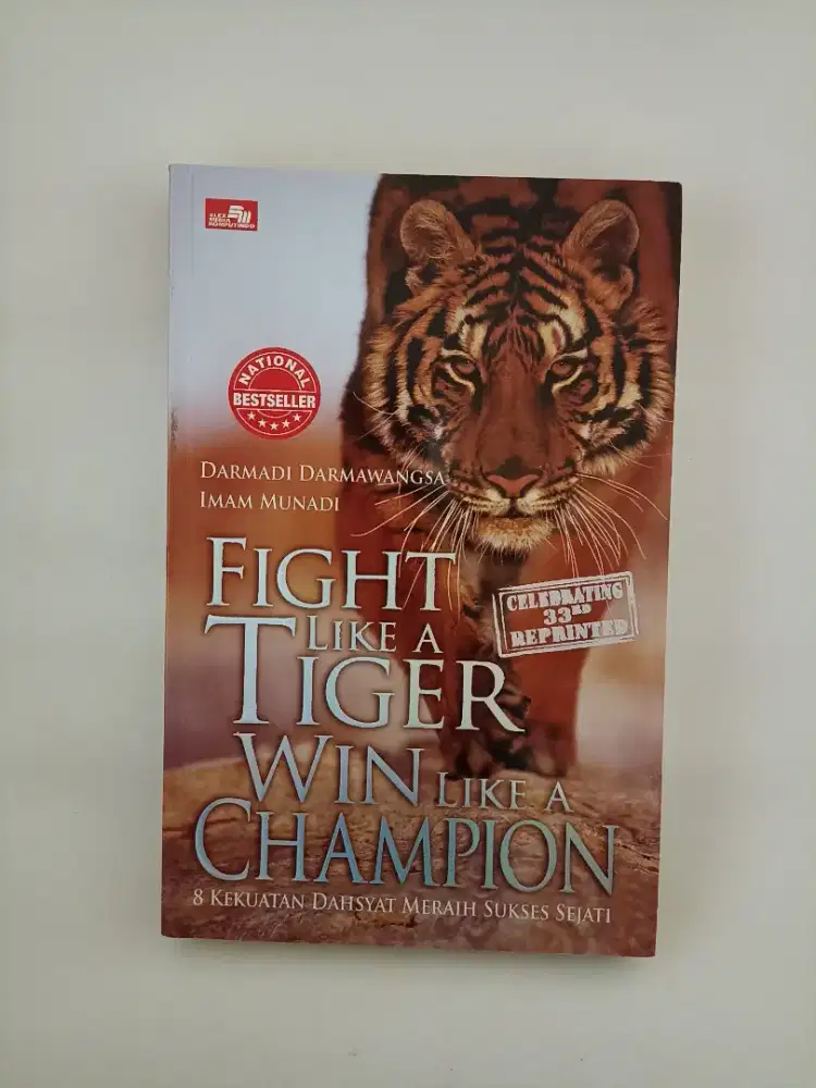 Buku Self Development : Fight Like A Tiger Win Like A Champion Prelove