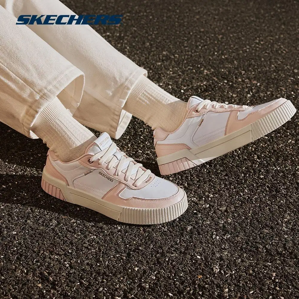 Skechers Jade - Best In Class sneakers in white and pink