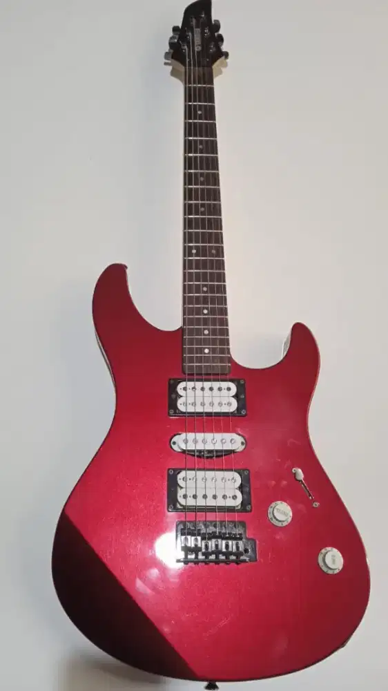 Yamaha RGX121Z Red Glossy, Modified GnB pickup korea