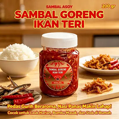 Sambal Goreng IkanTeri Asoy 200 gr