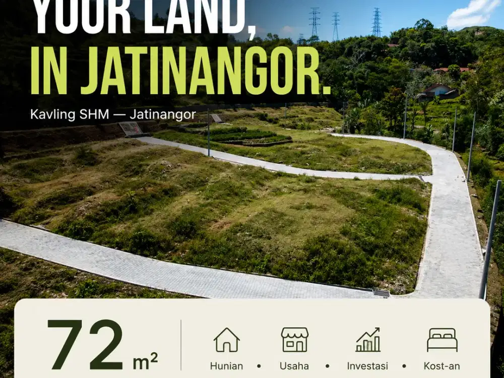 BELI VIEWNYA,DAPATKAN TANAH JATINANGOR BANDUNG