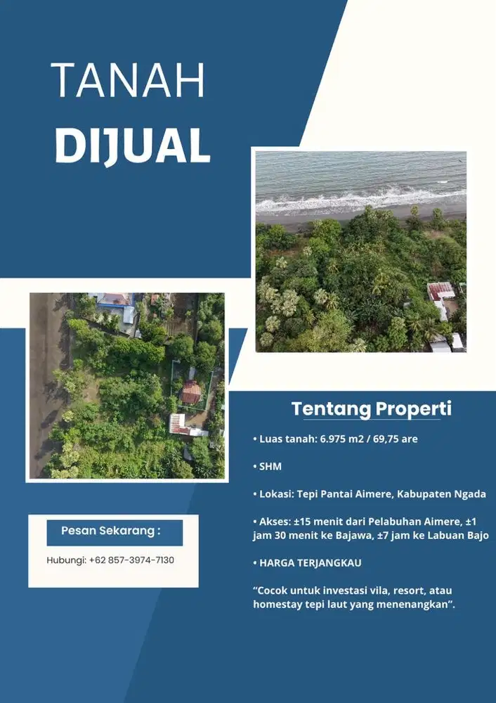 Dijual Tanah Dengan Lokasi Yang Strategis