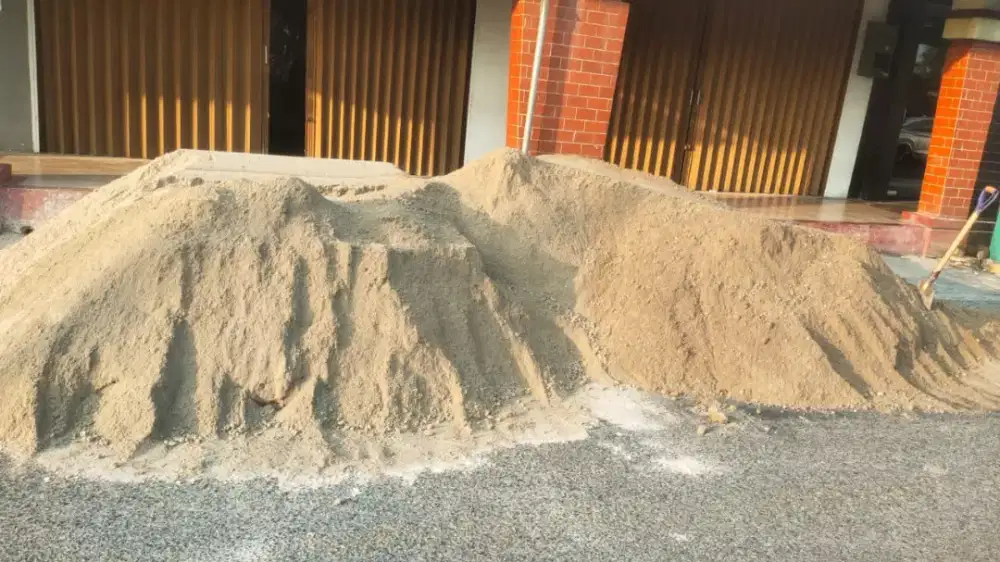 Split pasir pasang batu belah sirdam limestone abu batu
