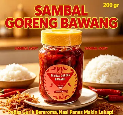 Sambal Goreng Bawang Asoy 200 gr
