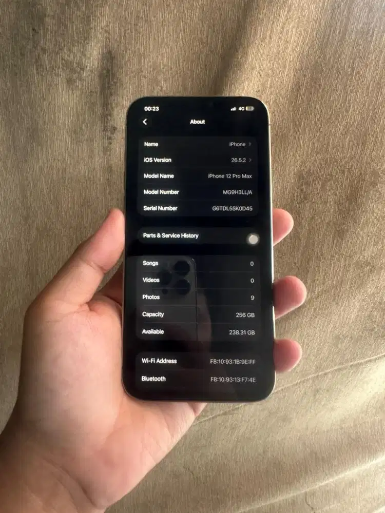 iphone 12 promax 256 GB