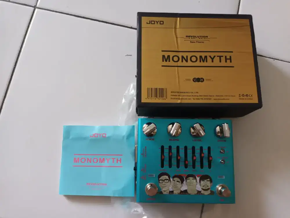 Joyo monomyth R26 Pre Amp, Equalizer, Di.Box, Drive