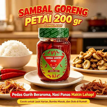 Sambal Goreng Petai Asoy 200 gr