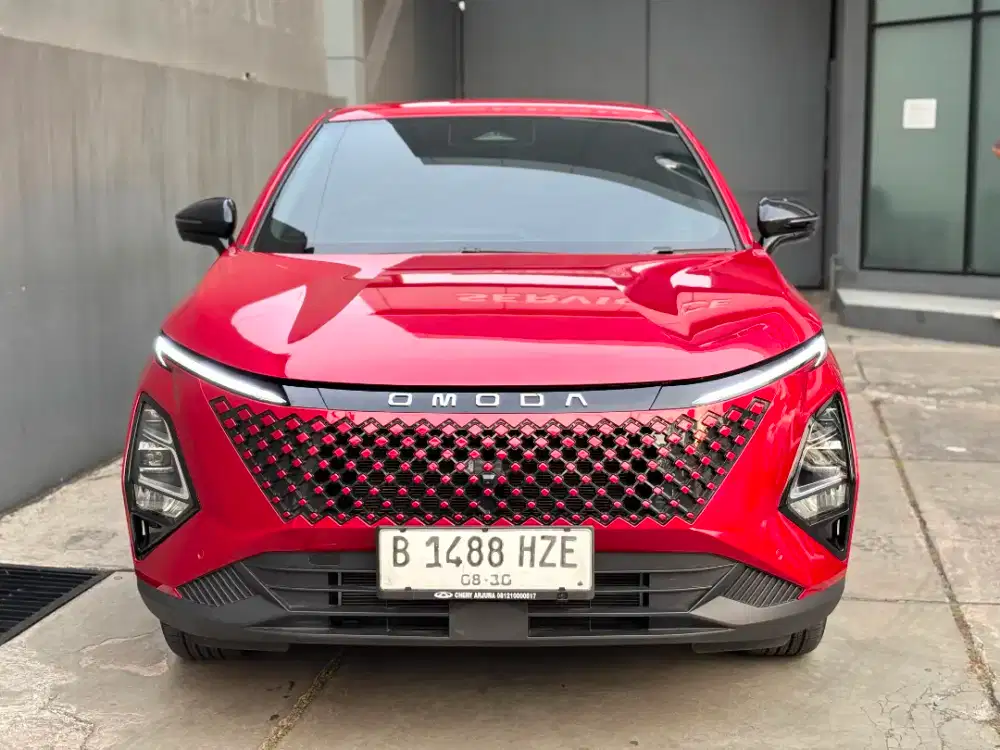 Chery Omoda C5 RZ AT 2025 Red Ruby DP 20jt Km 3rb Like New!
