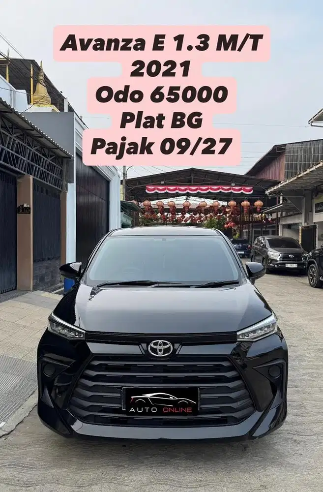 Toyota Avanza E 1.3 M/T 2021