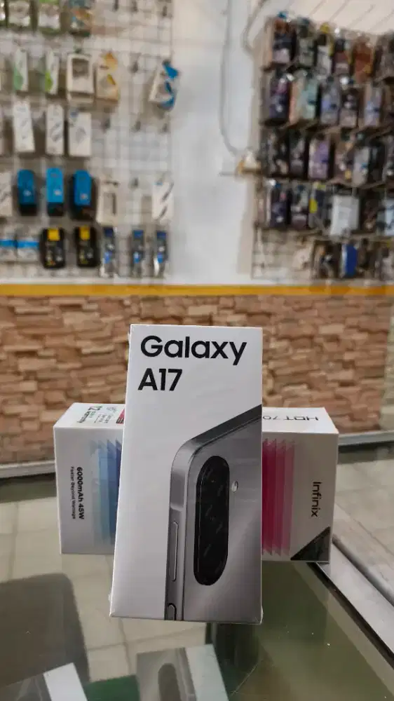 SAMSUNG A17 4/128GB GARANSI RESMI HARGA GLOSIR