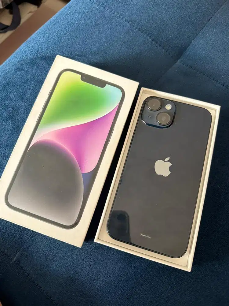 IPHONE 14 256GB IBOX LIKE NEW FULLSET MULUS