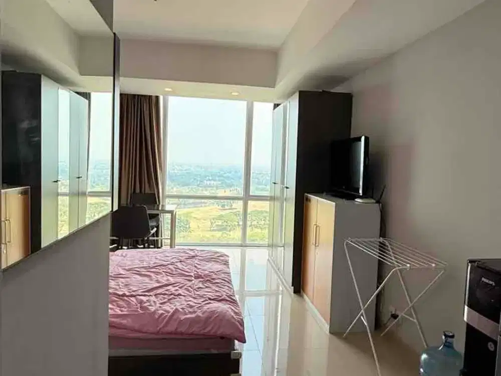 Apartemen U Residence studio jual cepat Golf view