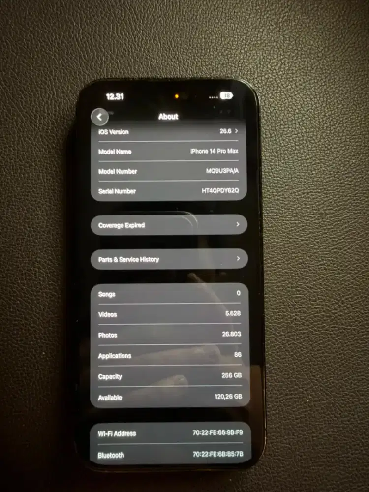 Iphone 14Promax 256Gb
