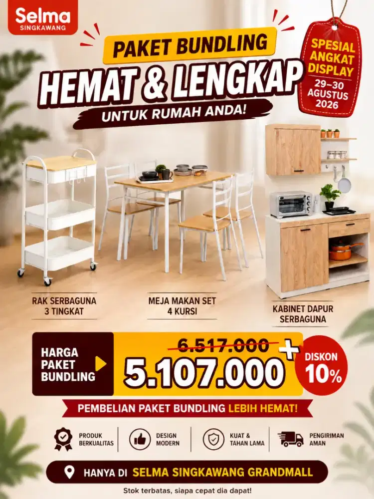 SPESIAL TAMBAHAN DISKON 10%