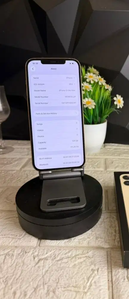 iphone 12 pro max 128gb inter all provider minus Face id aja bisa COD