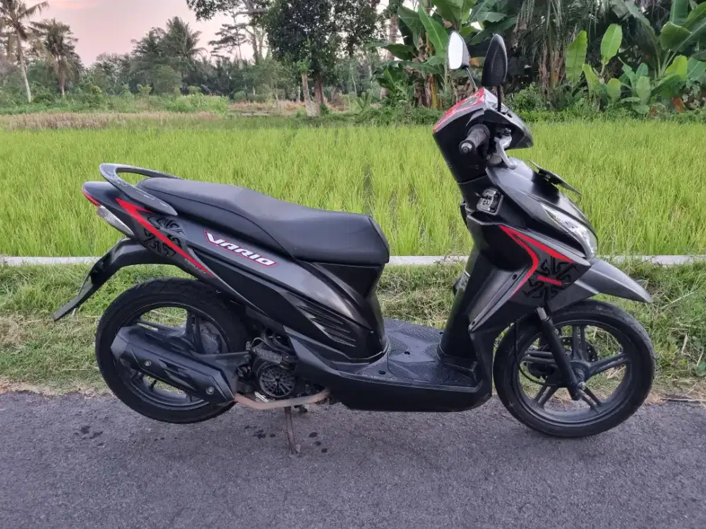 VARIO 110 2018 ADVANCE MATTE BLACK