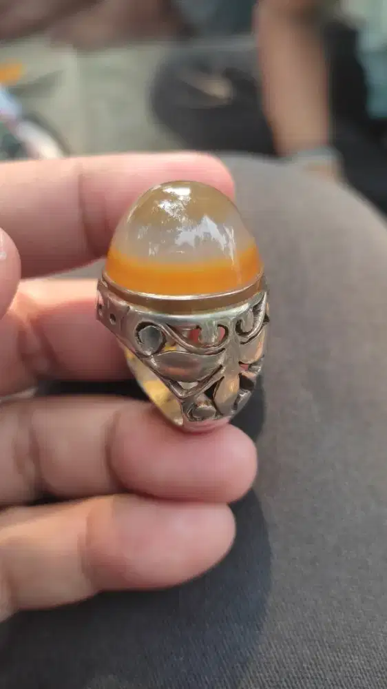 Batu anggur motif lingkaran