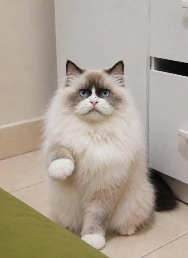 Ragdoll betina 9 bulan all parent import