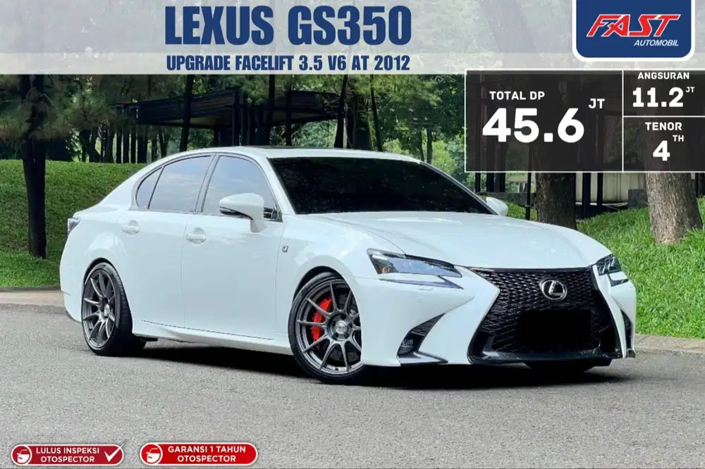 DP 45,6JT LEXUS GS 350 2012 UPGRADE FACELIFT 2017 3.5 V6 AT SUNROOF