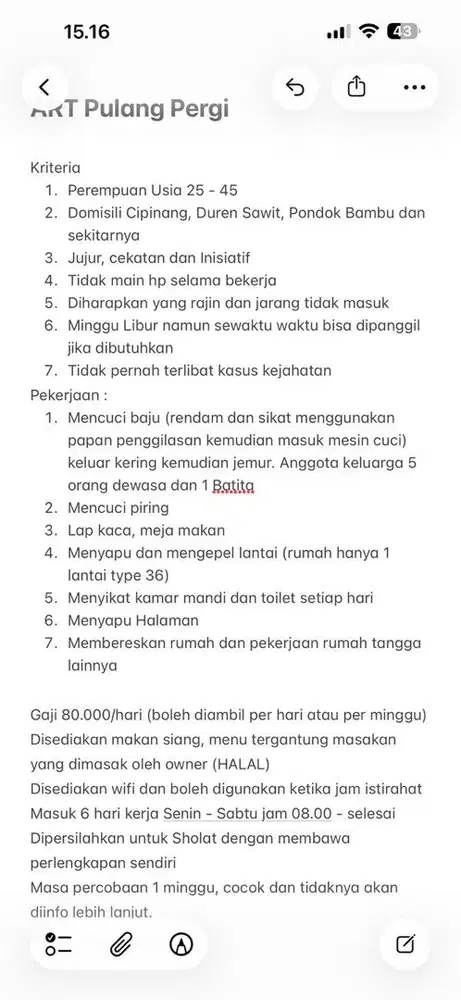 ART Pulang Pergi