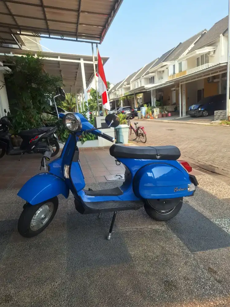 Vespa exclusive 2 thn 97 convert New PX elektrik statter