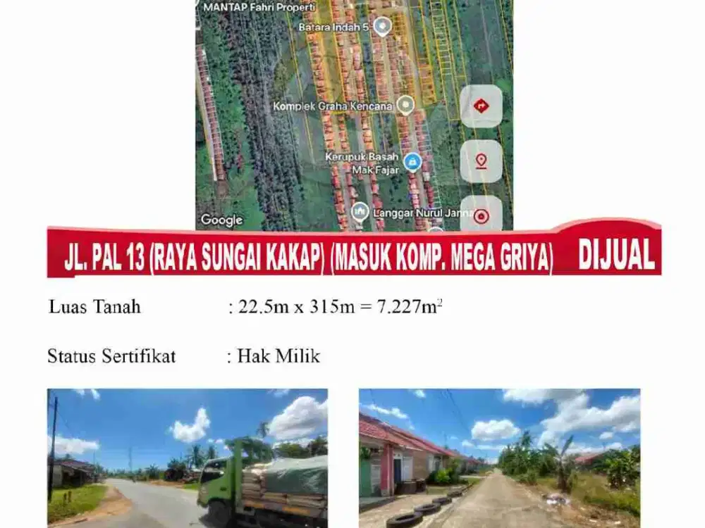 Tanah cocok bangun perumahan