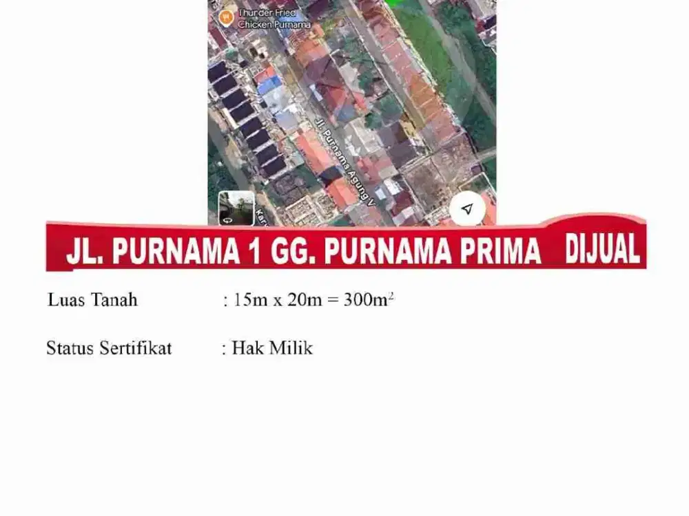 Tanah cocok bangun rumah tinggal