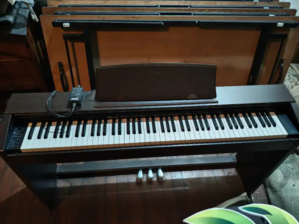 Casio Privia PX-770 Coklat - Kondisi Like New, Jarang Pakai!