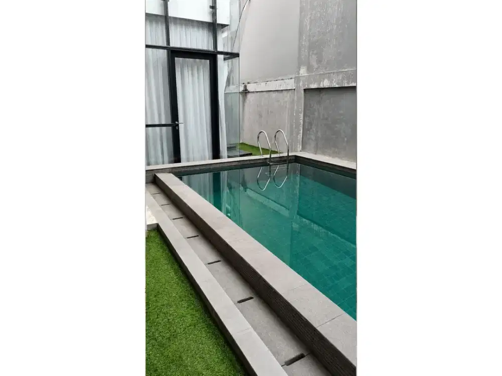 Disewa Rumah Bulanan Kolam Renang di Hilltop Sentul City Ssr1175