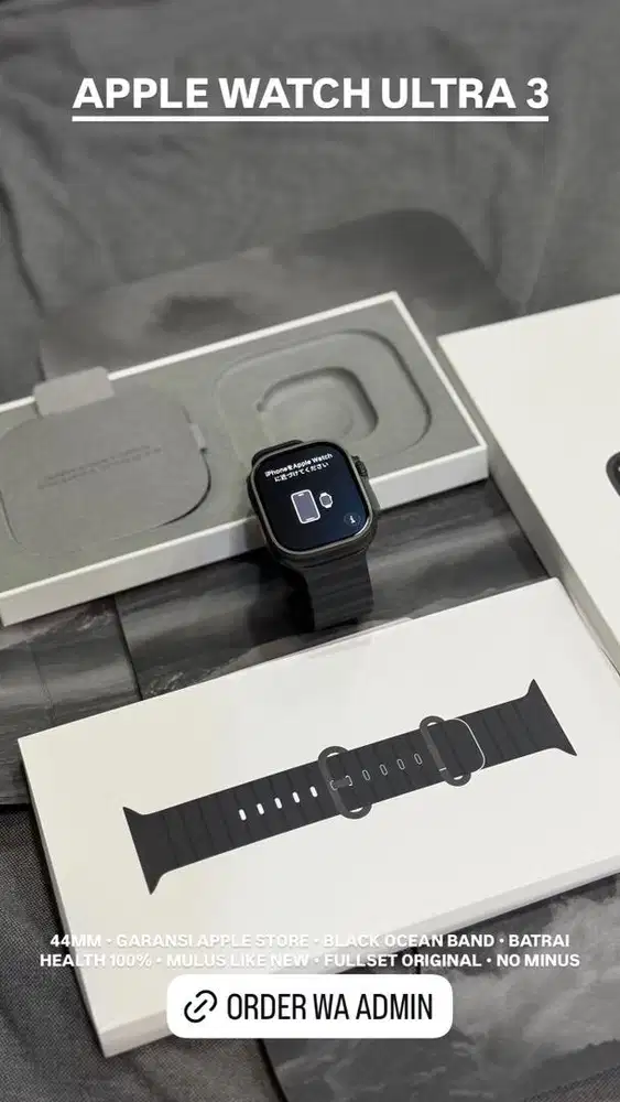 Apple Watch Ultra 3 49mm Black
