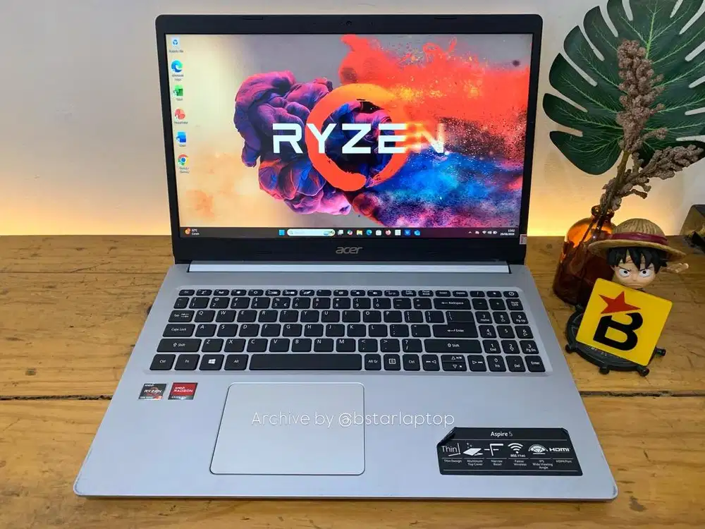 Laptop Acer Aspire 5 Ryzen 3 5300U RAM 8 / 512 SSD Cocok buat Desain