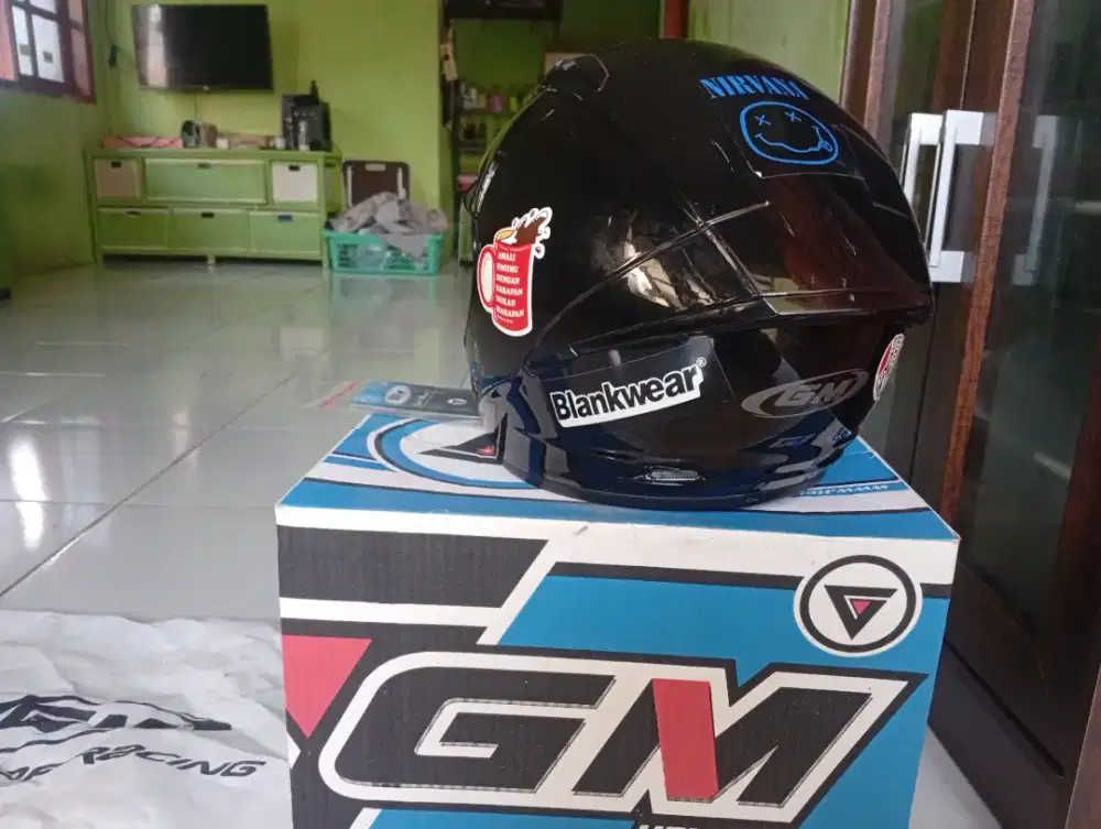 Helm GM G1 Half Face Like New Terawat Jarang Pakai