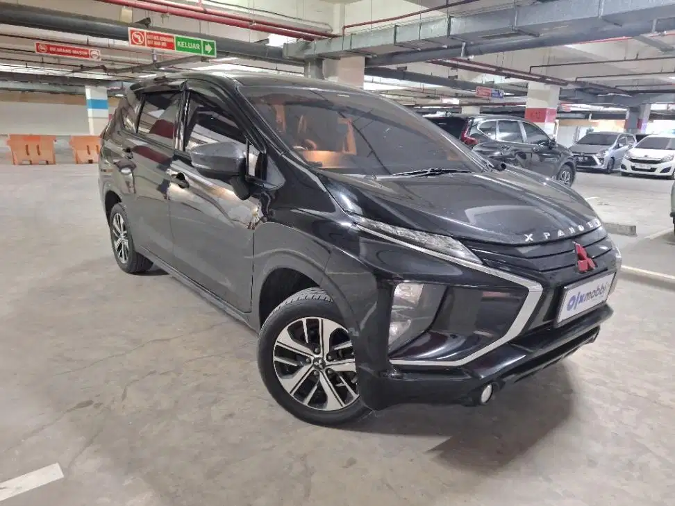 DP MURAH Mitsubishi Xpander 1.5 Exceed Bensin-AT 2019 Hitam CERQB