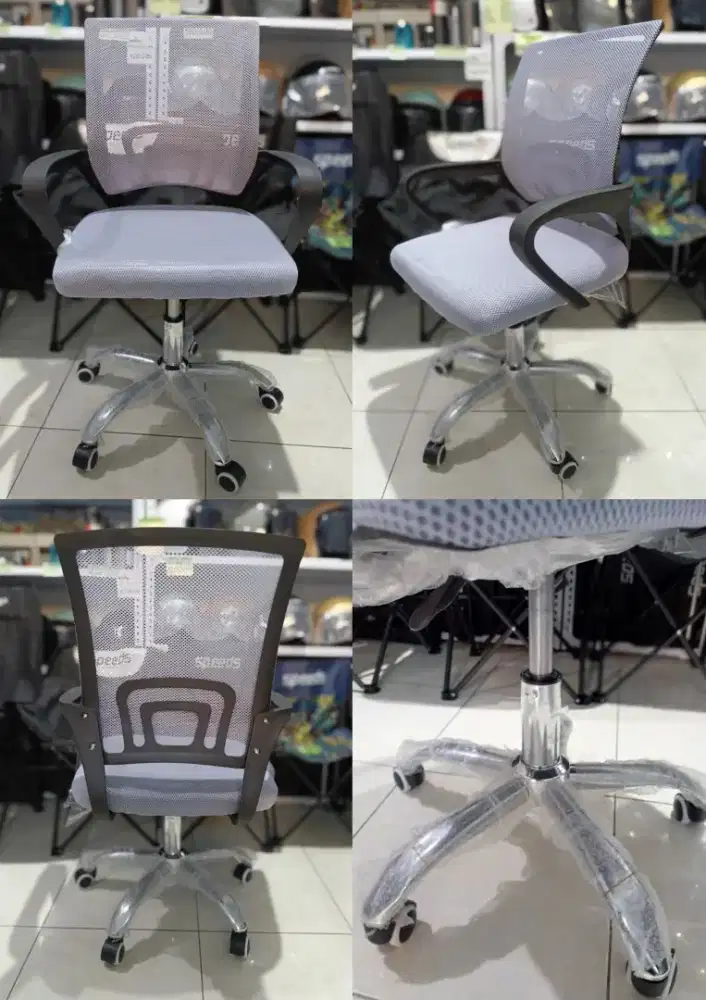 PROMO Kursi Kantor/Belajar/Kerja Hidrolik Putar Ergonomis UK56x56x94cm